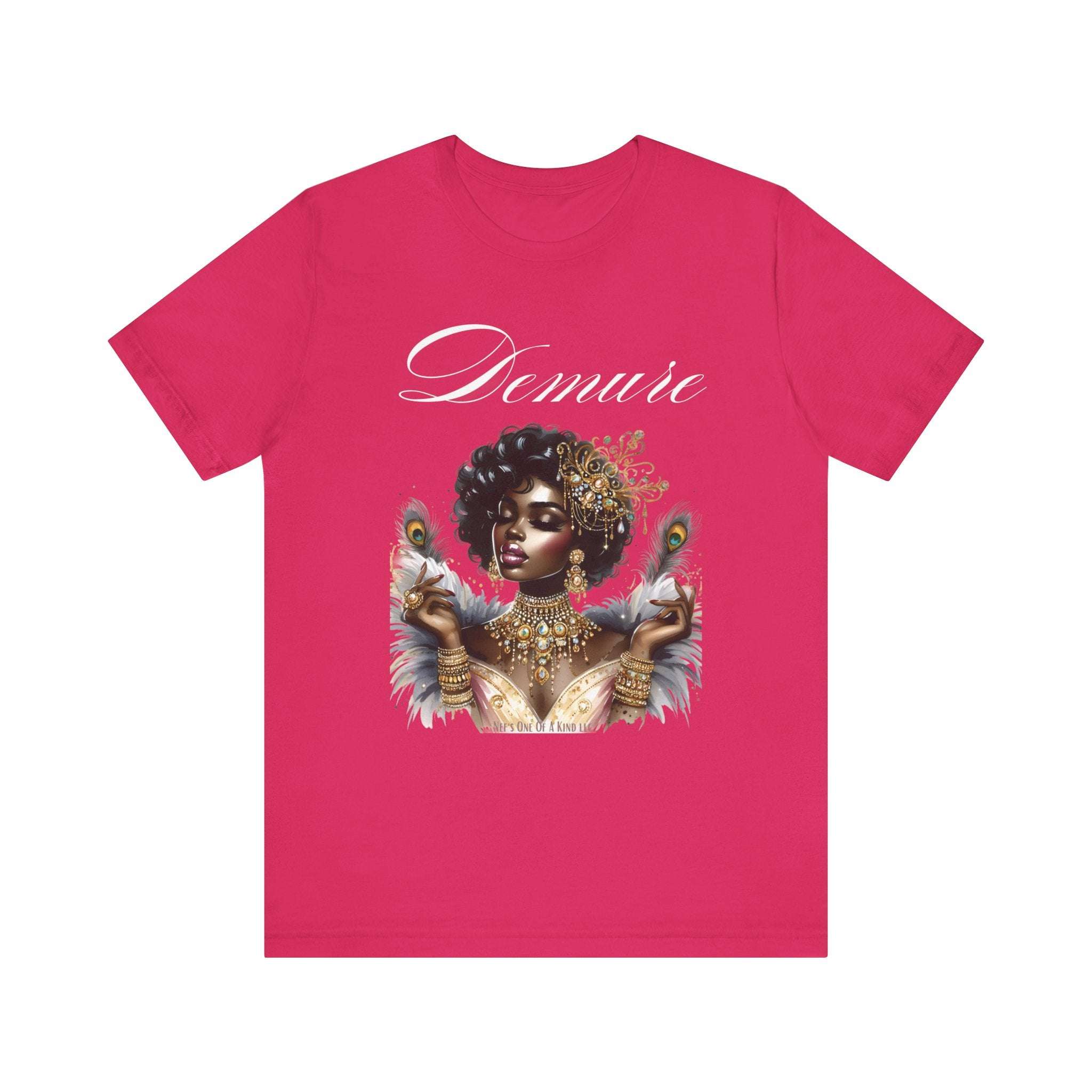 Demure Mindful Jersey Short Sleeve Tee